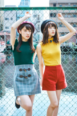 46Pic:    Yumi Wakatsuki × Kazumi Takayama - Nogizaka46 × Weekly Playboy 2016 