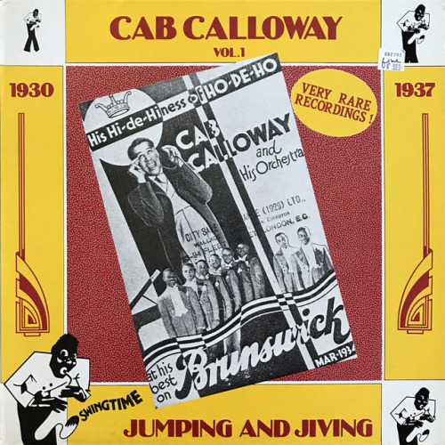 Cab Calloway – Jumping And Jiving Vol. 1Swingtime, 1985 (Recorded 1930-1937)