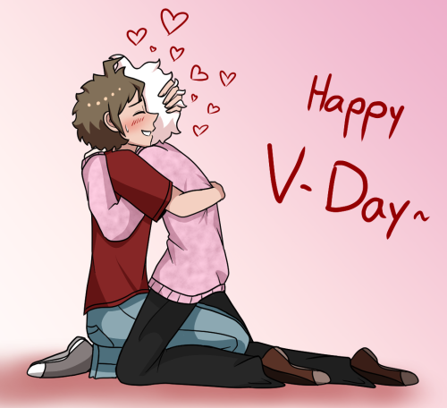 Valentines day is not for love, it is for the copious amount of just ~wonderful~ fluffy fanart. Righ