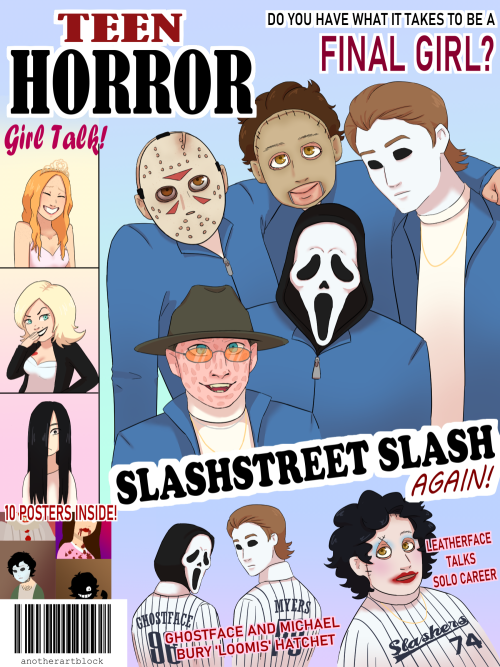 Another issue of Teen Horror because I’ll never get enough of the Slashstreet Boys!