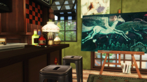Wip Build - Ghibli Bar & Store In Mt.komorebi