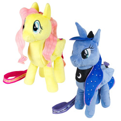 welovefineshirts:  Announcing: All NEW Fluttershy and Princess Luna Plush Shoulder Bags! Available now in limited quantities!: We know you have loved the plush bags that we’ve created in our My Little Pony collection so far… so we’re excited to