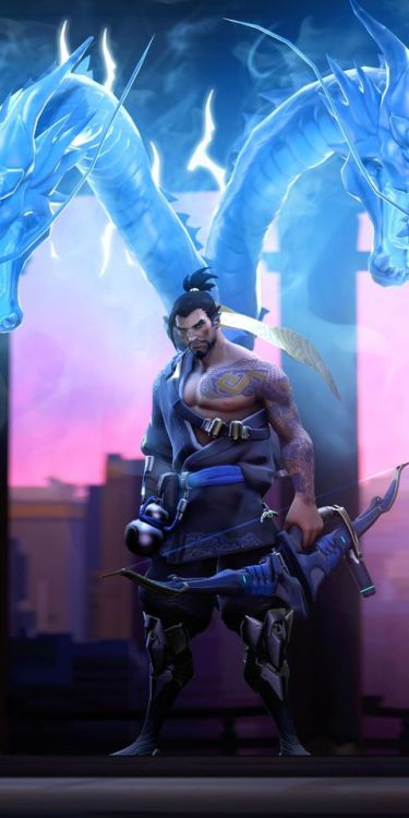 1080x2160 Archer, Hanzo, overwatch, art wallpaper @wallpapersmug : http://bit.ly/2EBfd6v - http://bi