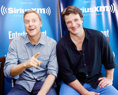 fillionedits:   Alan Tudyk and Nathan Fillion attend SiriusXM’s Entertainment Weekly Radio Channel Broadcasts From Comic-Con 2016 at Hard Rock Hotel San Diego on July 22, 2016 in San Diego, California. 