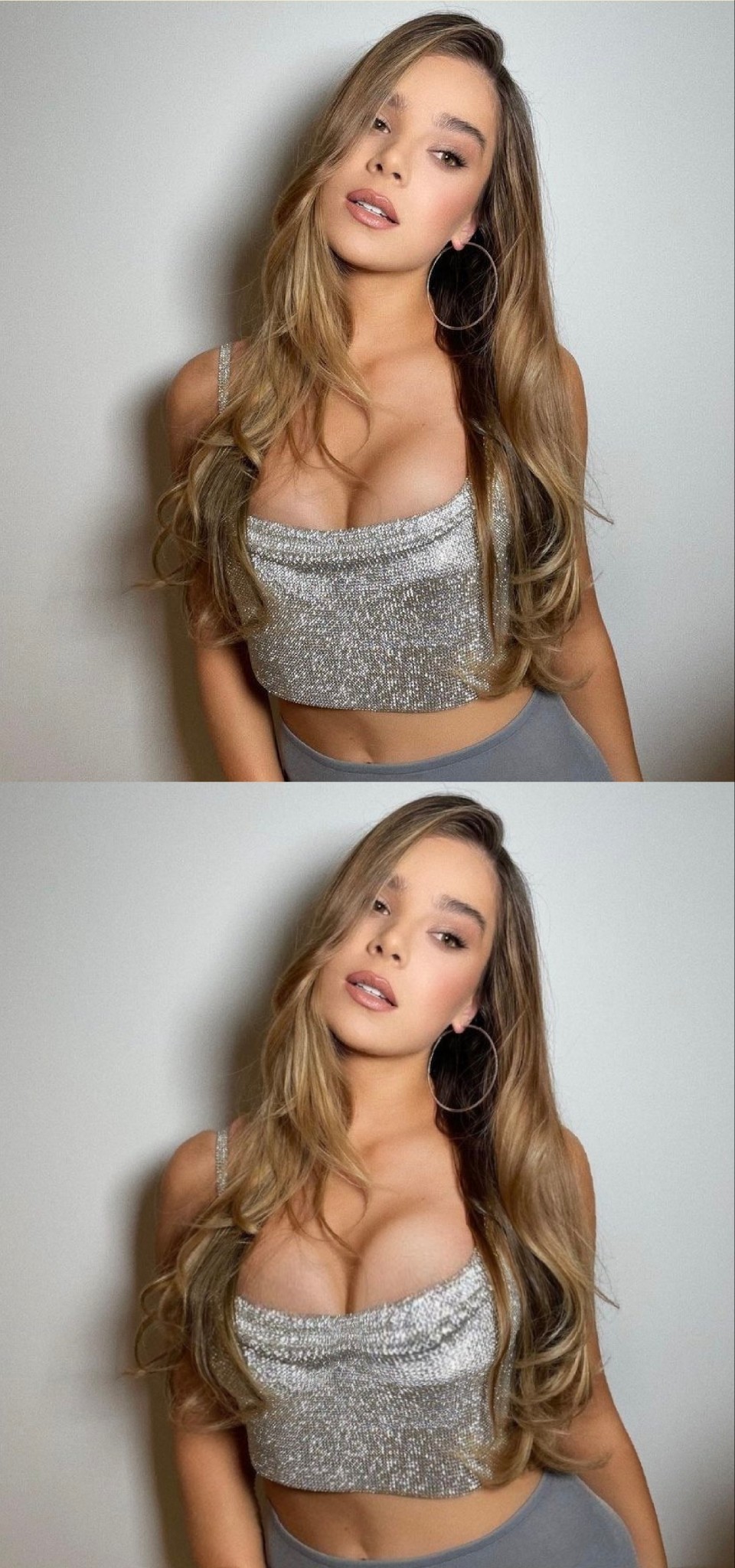 awkwardhardon:Chubby Hailee morphs adult photos