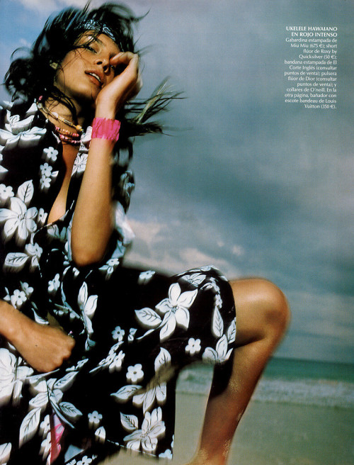 @VogueSpain - March 2003Top Model: @LilianaDominguezIsPhotographer: @EnriqueBadulescuStyling: @Natal