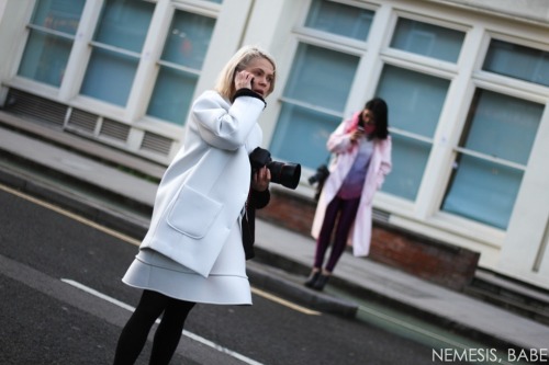 at Kenton Street, London Fashion Week AW14 February 2014