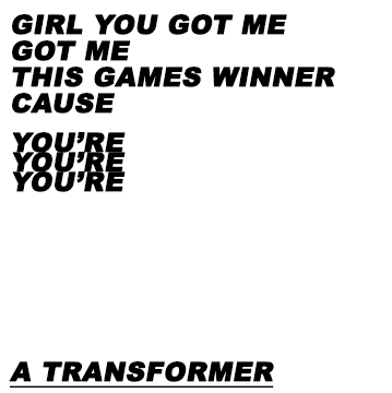 melonhun: sehuns lyrics in transformer