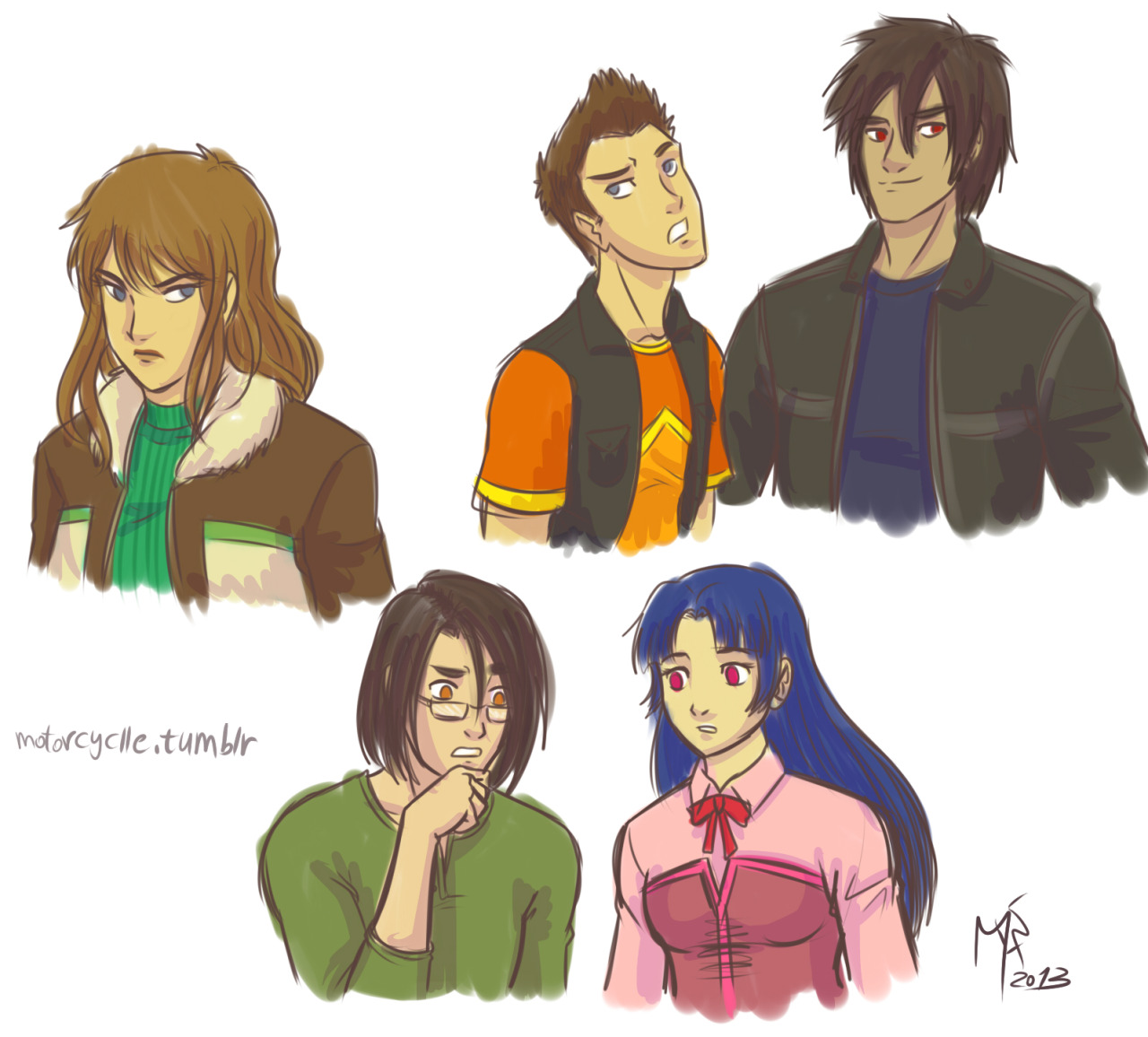 Doing some OCs&hellip; ba
