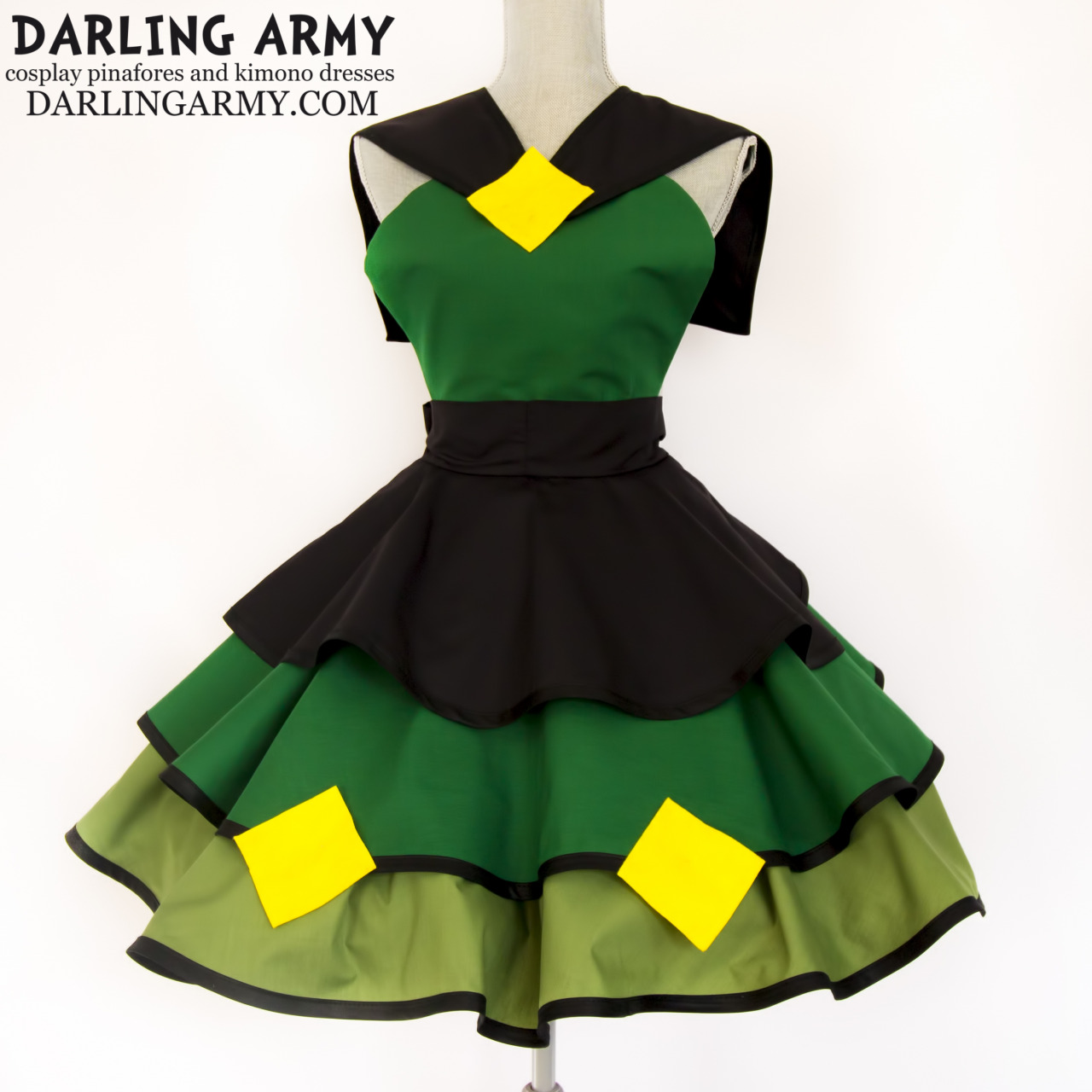 darlingarmy:   Peridot Steven Universe Sailor Collar Cosplay Pinafore Dress by Darling