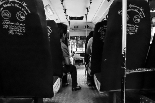 “Bus” from Daily Life Series &ldquo;Feeling my way through the darkness, guided by a
