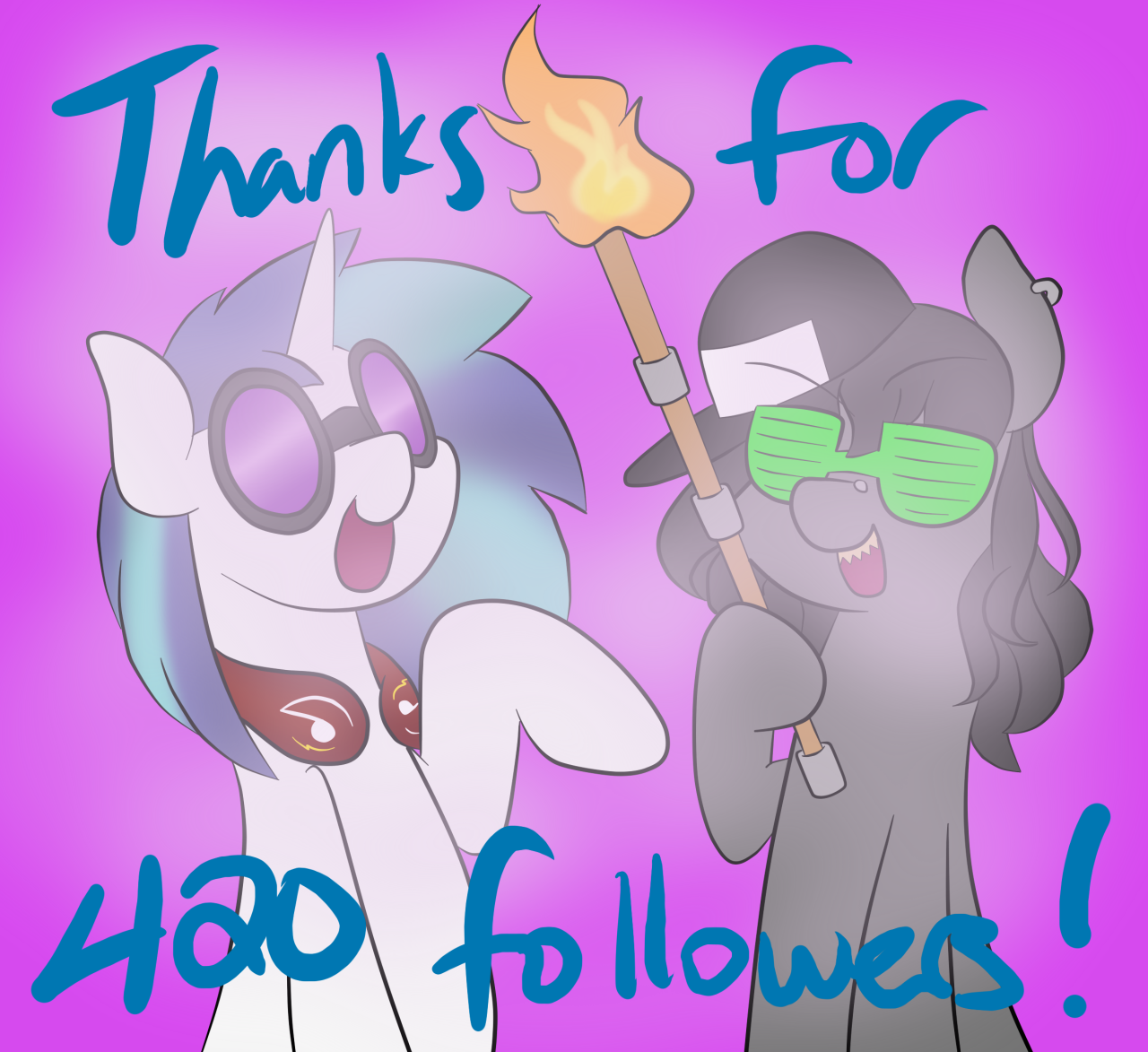 ask-pon3lectric:  Thanks so much everyone for 420! (ft. askblazingsaddles)  x3 Congrats!