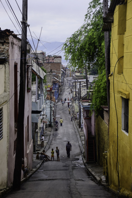 Streets of Santiago,  Cuba 