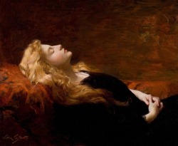 etpuraamor:  Sleeping Beauty   Victor Gabriel Gilbert