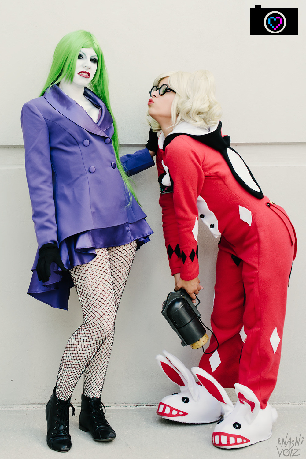 enasnivolzcosplay: Some old shots of my Pajama Party Harley Quinn costume, based