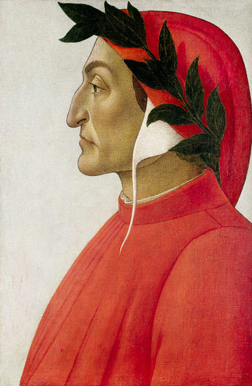 italianartsociety:By Adriana BaranelloDante Alighieri (b. Florence 22 May-13 June 1265, d. Ravenna 1