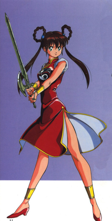 Mamono Hunter Yohko: Dai 7 no Keishō / 魔物ハンター妖子 第7の警鐘 (Mega Drive - NCS - 1991) Part 1 Manual illust