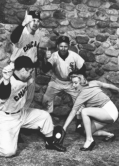 Marilyn with the Sox 😍