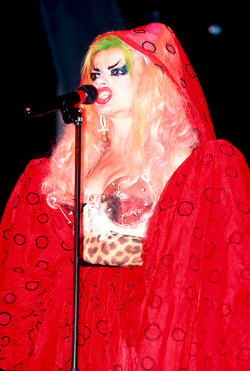 mabellonghetti:  Nina Hagen on-stage looks from the 80′s