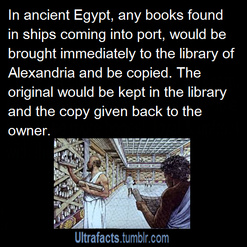 nerdgirl-to-the-rescue:
“ohmygil:
“ultrafacts:
“aussietory:
“ third-way-is-best-way:
“ tuxedoandex:
“ kvotheunkvothe:
“ ultrafacts:
“ Source For more facts follow Ultrafacts
”
EVERY TIME SOMEONE BRINGS UP THE LIBRARY OF ALEXANDRIA I GET SO...
