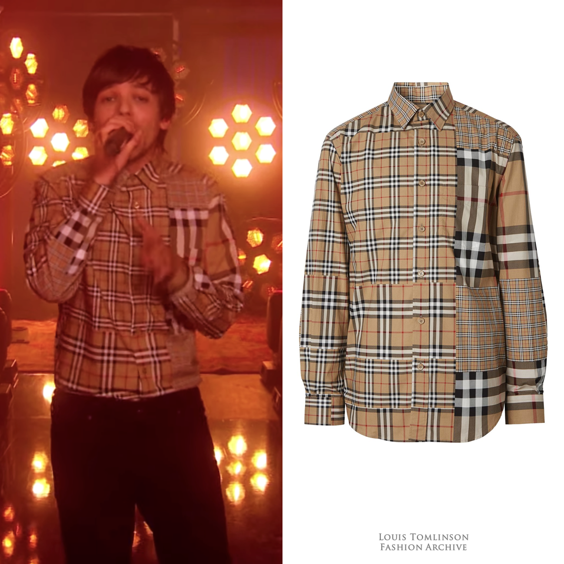 Louis Tomlinson Fashion Archive on X: 10/25/19  Louis wore an AMI  Logo-intarsia cotton-blend sweater ($406) in New York.    / X