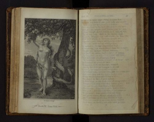 english-idylls:John Keats’ copy of Milton’s Paradise Lost.