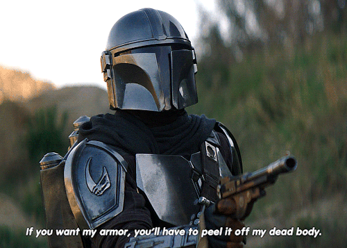 This Armor Is Part Of Our Identity. It Makes Us Mandalorians Who We Are.