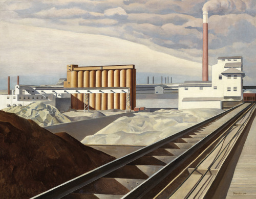 Classic LandscapeCharles Sheeler (American; 1883–1965)1931Oil on canvasNational Gallery of Art, Wash