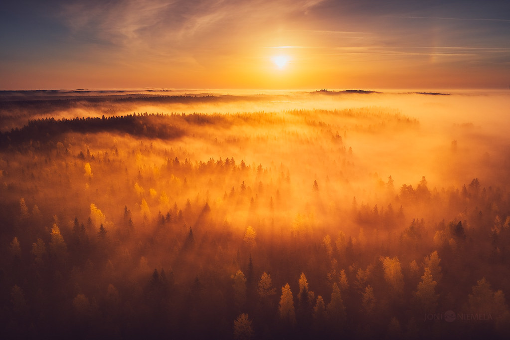 te5seract:Autumn Sunrise, Winter Glow & Finnish Summernight by Joni ...