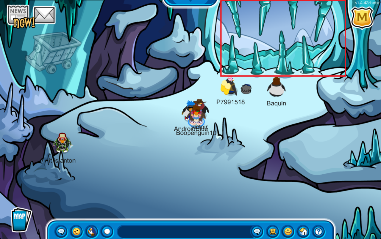 CP Rewritten: Welcome Room Opens – Club Penguin Mountains