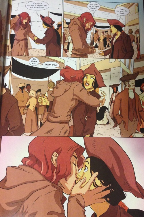 kimberquinzel:In honor of Valentines Day here’s some of the most recent lesbian kisses in comi