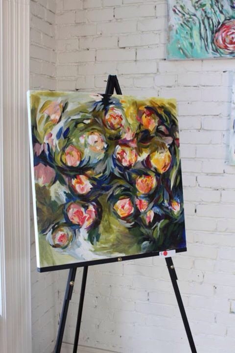    Jenny Vorwaller ~ Night Peonies  