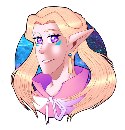 aslaamor: I was going to draw my OC but it turned into Romelle xD 