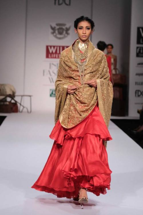 beautifulsouthasianbrides:  Samant Chauhan Wills Lifestyle India Fashion Week A/W 2014