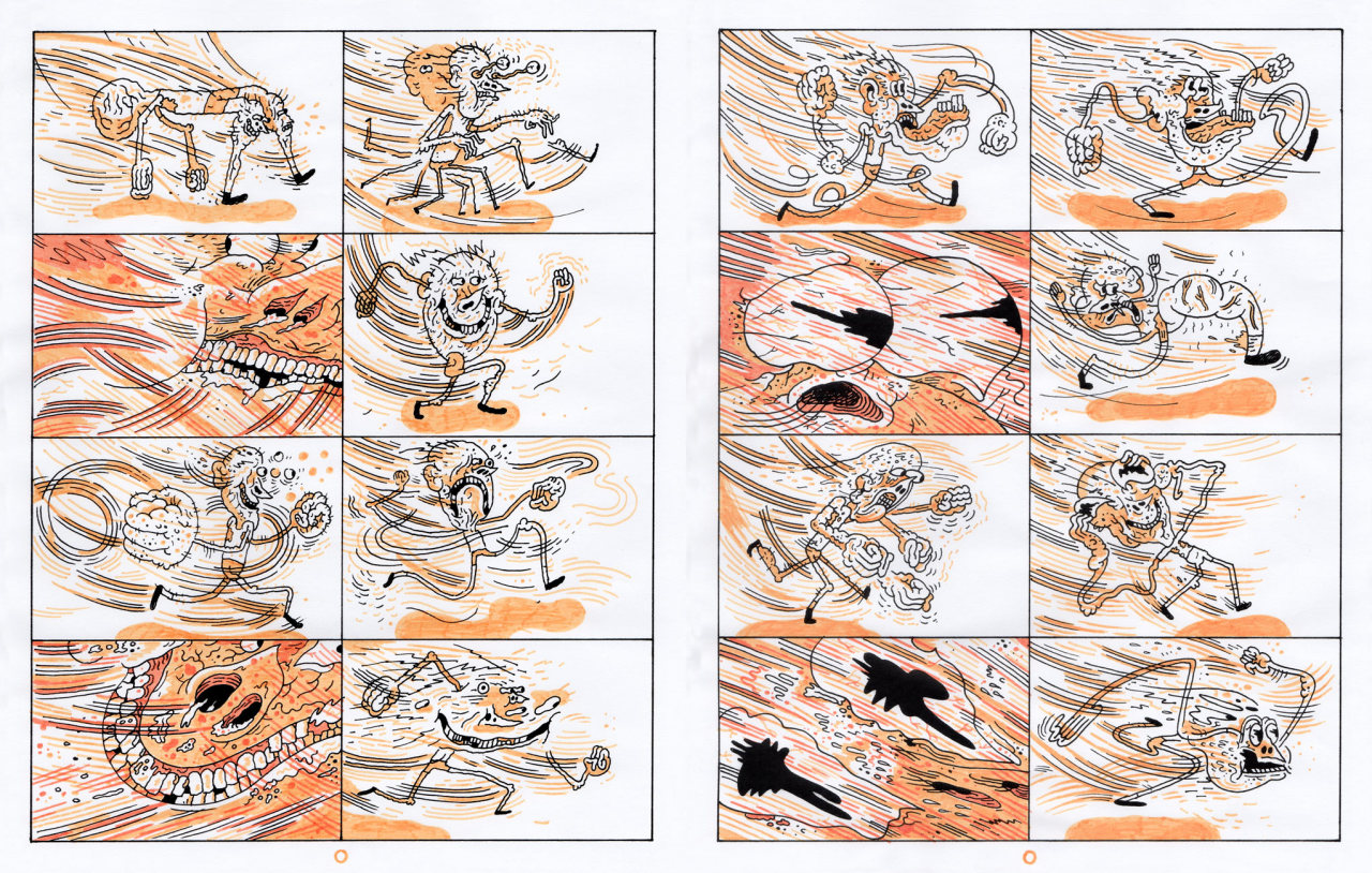 rowantedge:  Rowan Tedge - “Spectrum Jogger” Made for the Comics Workbook Composition