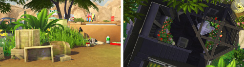  CRIMINAL MASTERMIND’S UNDERGROUND TINY HOME 1 bedroom - 2 sims1 bathroom§62,515Built on a 20x