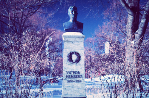 Snow Day in NYC (January 2014) Kodak Ektachrome Infrared (EIR)