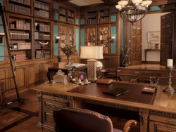 Theshieldedmind:  Doctor Xanelen Deh’lorei Office Aesthetics 