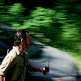 macheteandpython:  Rick Grimes in every episode - First Time Again You really think