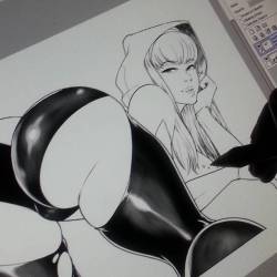 tovio-rogers:  #spidergwen lines before bed