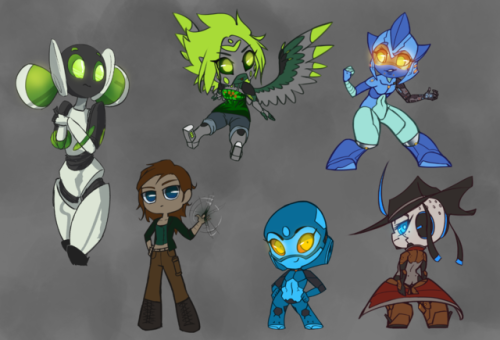 Chibi Fanart dump@coconutfella’s Fidget@kaibagal‘s Kalikiki@neonalbatross‘s Tropi@just-rube‘s Pai an