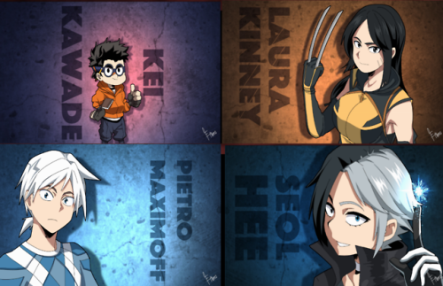 devinthewhite: Shonen Jump x Marvel: My Marvel Academia Class 1-A by DuckLordEthan.  