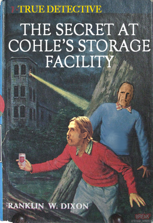 millionsmillions:
“ Recommended Viewing: Artist Todd Spence has drawn True Detective as a series of Hardy Boys novels.
”