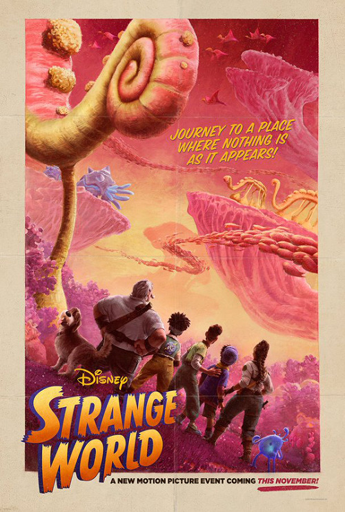 First poster for Disney’s Strange World (2022)