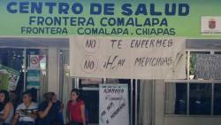 alexdroid69:  Critica situacion en la mayoria de los centros de salud en Chiapas. No hay medicina pero si hay dinero para visitas de jerarcas religiosos. 