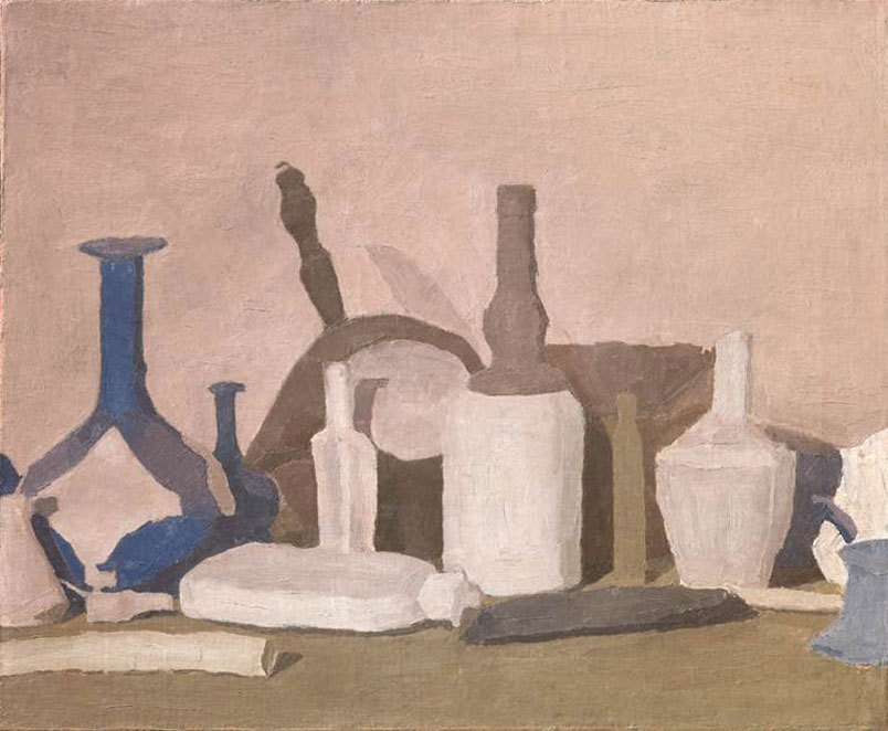 theories-of:  Giorgio Morandi, Still Life (Still Life of Violet Objects), 1937, 