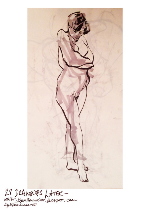 eatsleepdraw:  Quick gesture study If you would like to see more please check me out here!  Many thanks… https://www.instagram.com/kylatomlinson_artistanimator/ https://www.facebook.com/kylatomlinsonArtistandAnimator/