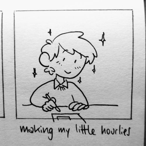 Hourly comics 2022Second part! This year i actually included backgrounds, I’m kinda proud of myself 