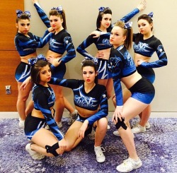 cheetahs-fierce:  JuST Cheer S5 ladies being