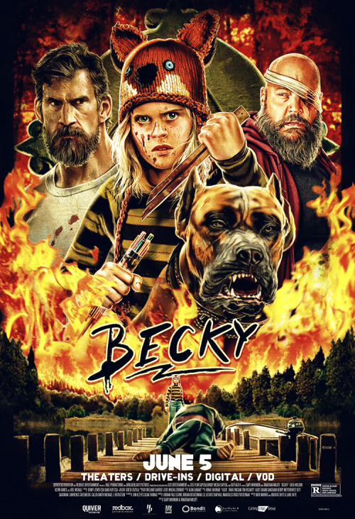 An Official Alternative Poster I Created for the movie BECKY :)